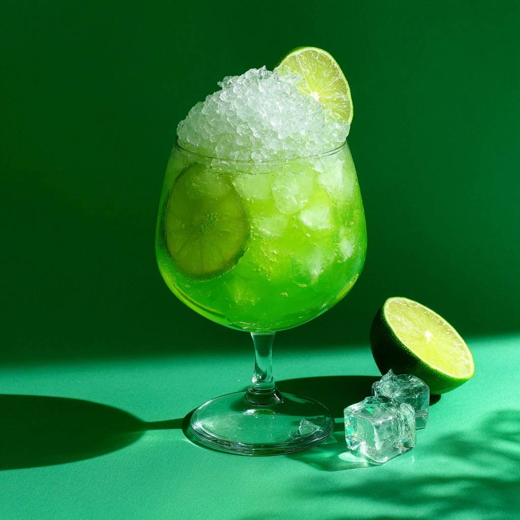 Green Gator Cocktail – A Refreshing Tropical Delight Recipe - Recipe Image