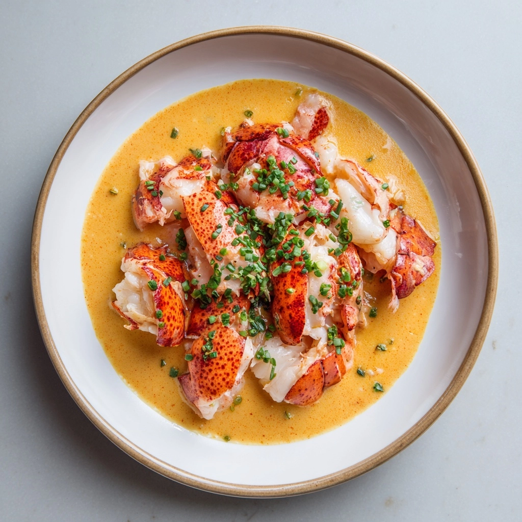 Creamy Spicy Lobster Pasta Recipe - Recipe Image