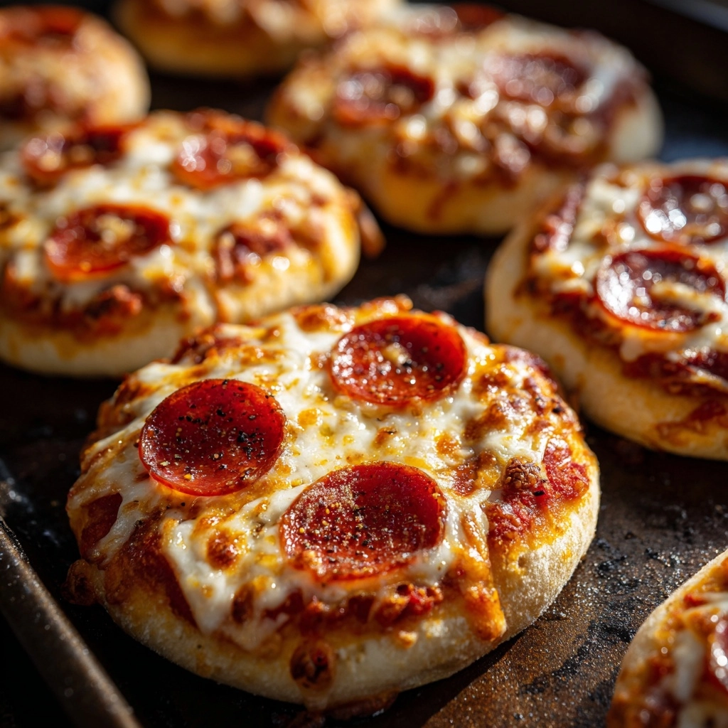Delicious Cheesy Pepperoni Pizza Bombs Delight Recipe - Recipe Image