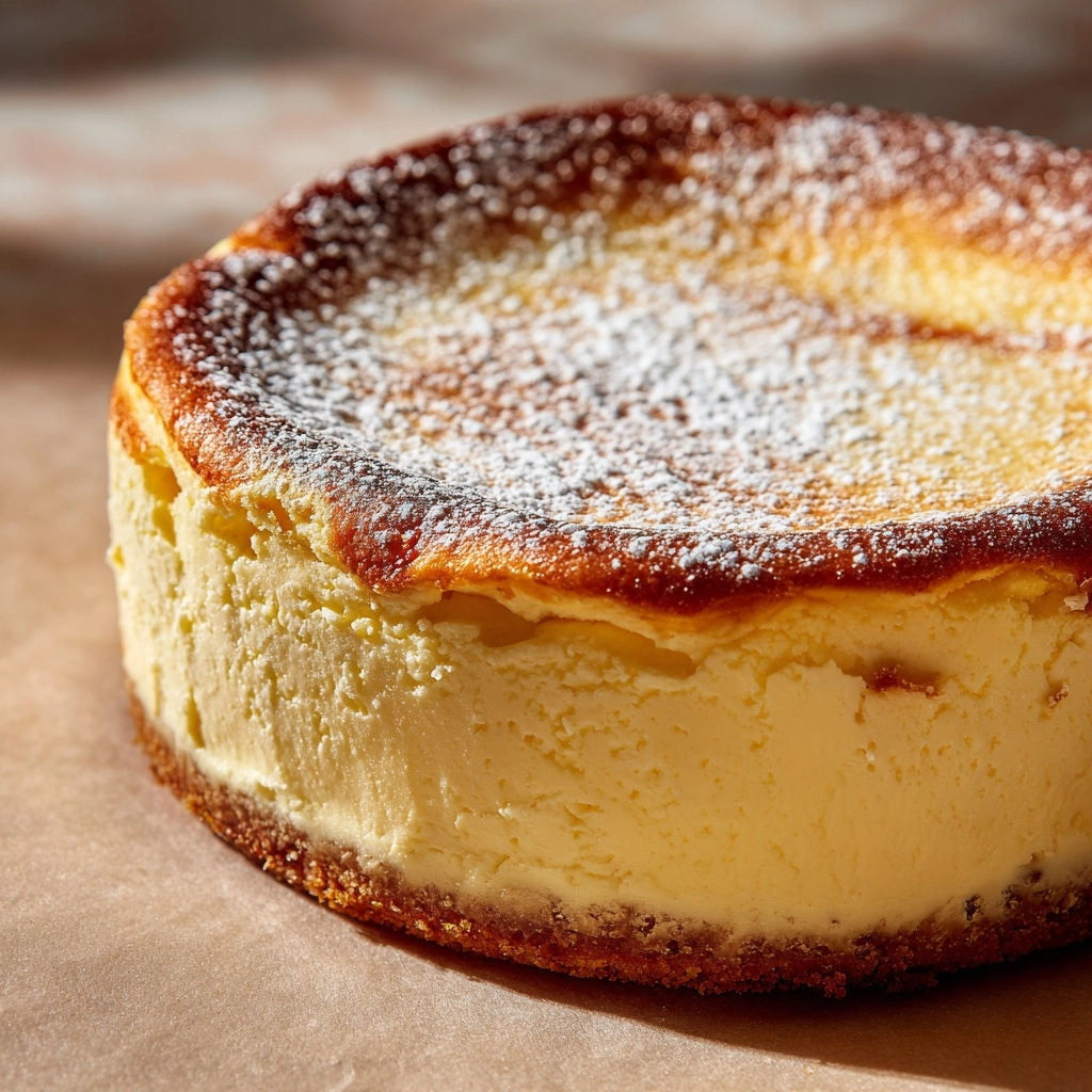 Creamy Delight of Ricotta Cheesecake Recipe - Recipe Image