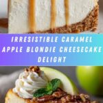 Caramel Apple Blondie Cheesecake Recipe