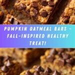 Pumpkin Oatmeal Bars Recipe