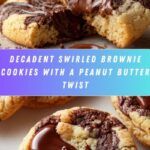 Swirled Brownie Cookies with a Peanut Butter Twist You’ll Love Recipe