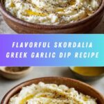 Skordalia Greek Garlic Dip Recipe