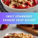 Strawberry Rhubarb Crisp Recipe