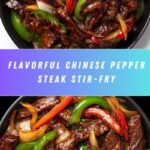 Sizzling Chinese Pepper Steak with Onions Recipe