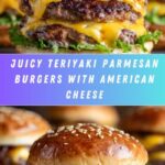 Teriyaki Parmesan Burgers with American Cheese Recipe