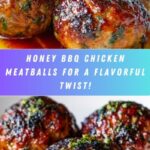 Honey Barbeque Chicken Meatballs Recipe
