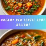 Creamy Red Lentil Soup Recipe