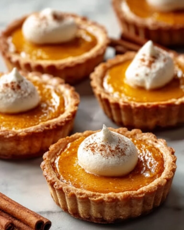 Mini Pumpkin Pies Recipe