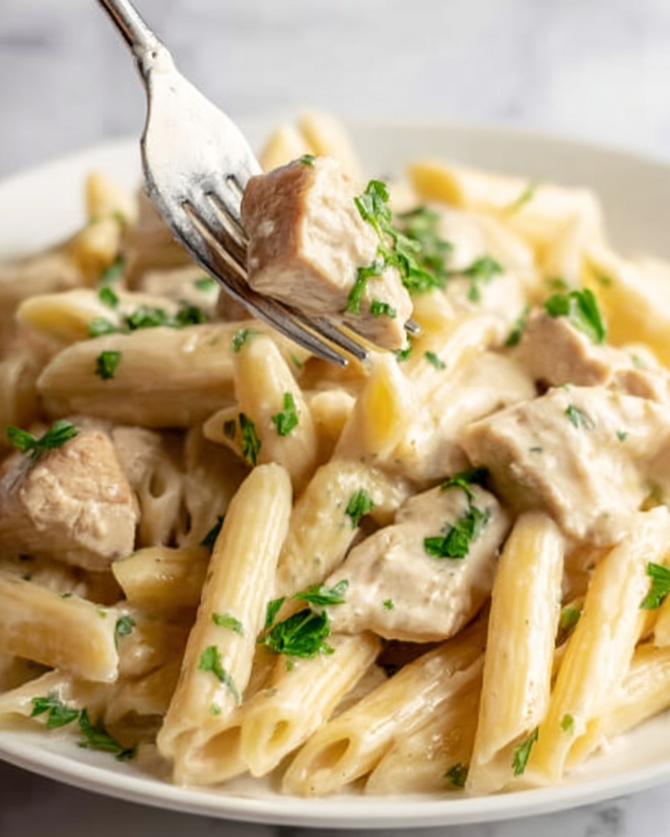 Chicken Alfredo Casserole Recipe - Recipe Image