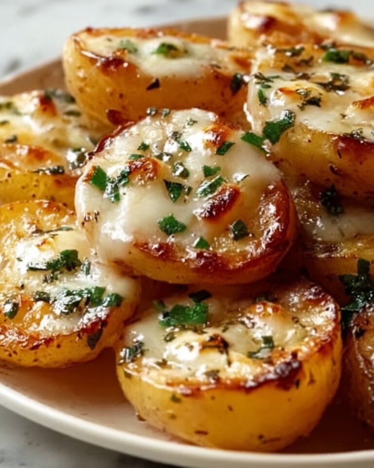 Creamy Garlic Sauce Baby Potatoes Recipe
