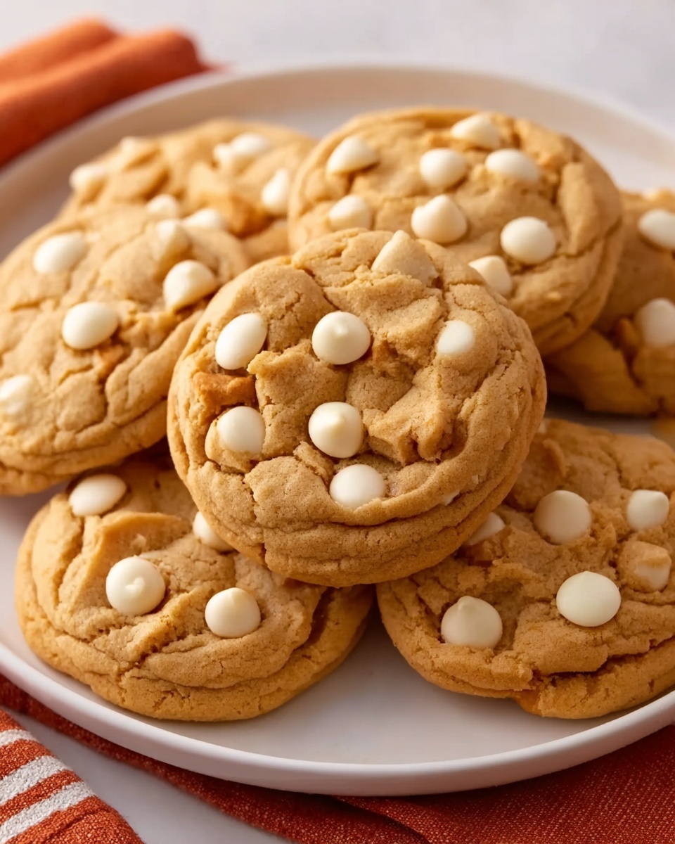 Pumpkin White Chocolate Chip Cookies Recipe - Recipe Image