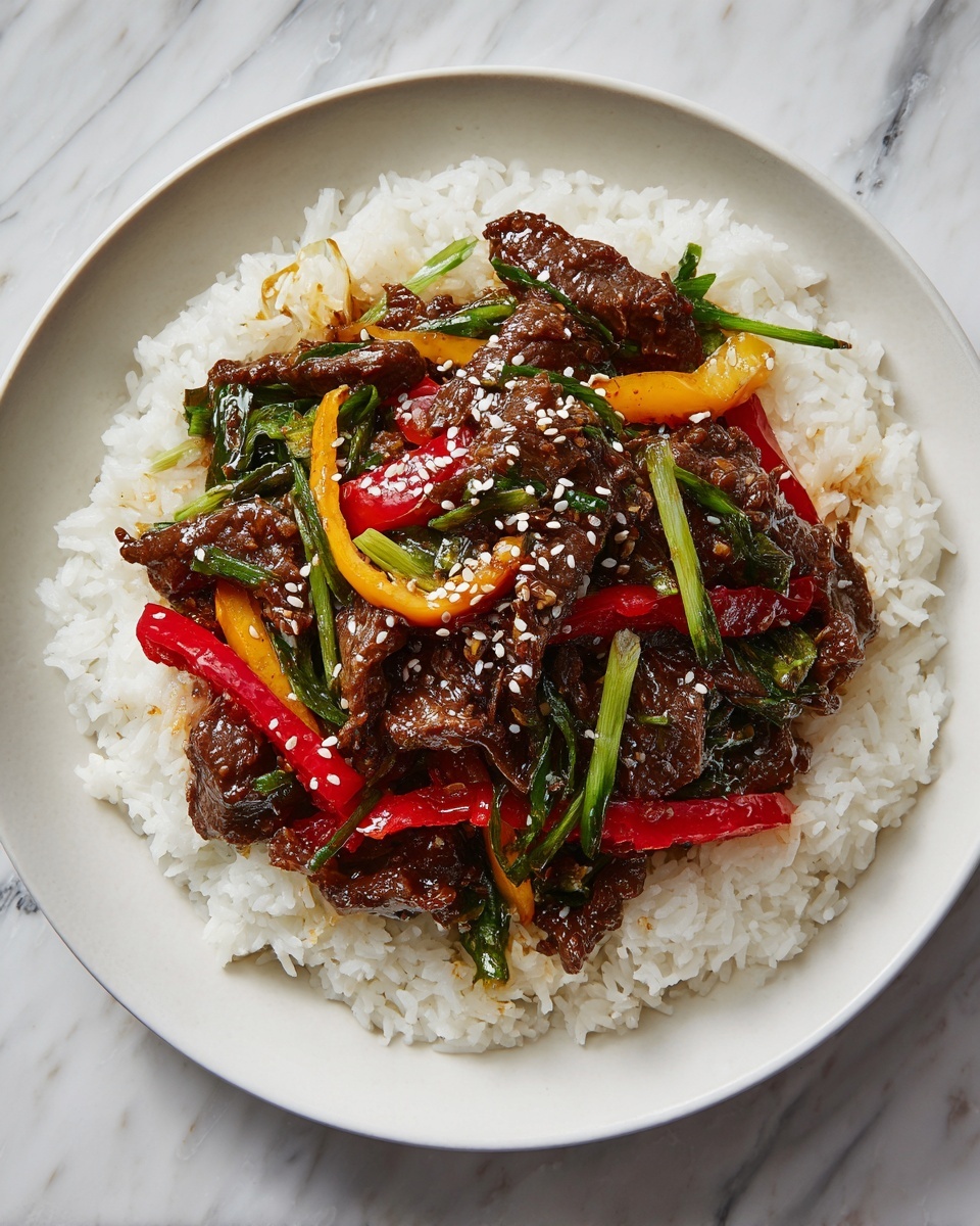 Mongolian Beef Recipe - Recipe Image