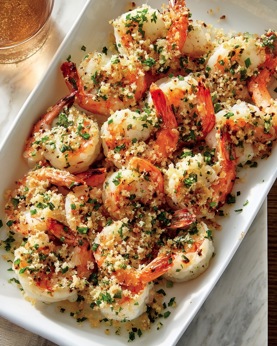 Garlic Parmesan Roasted Shrimp Recipe - Recipe Image
