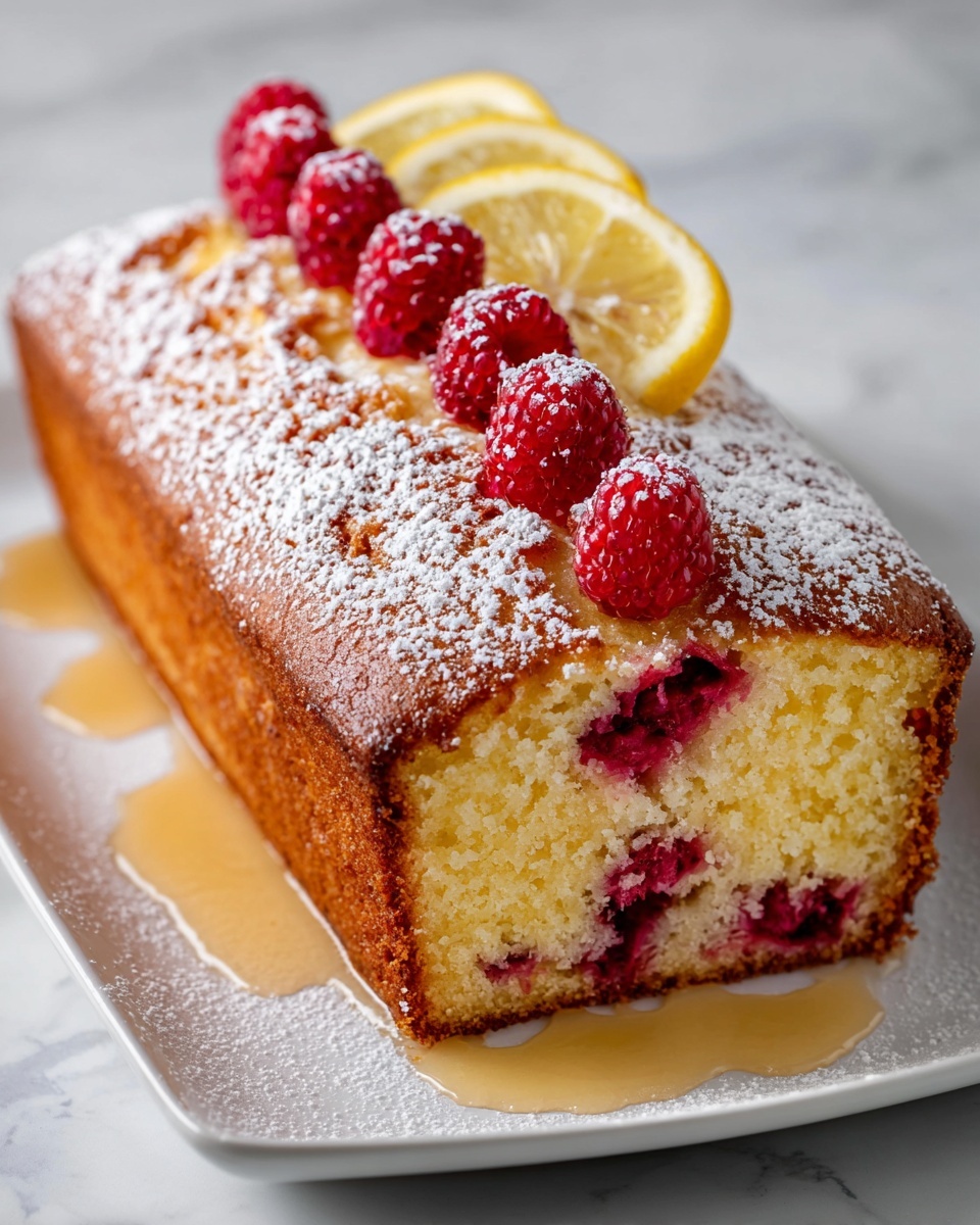 Raspberry Lemon Loaf Recipe - Recipe Image