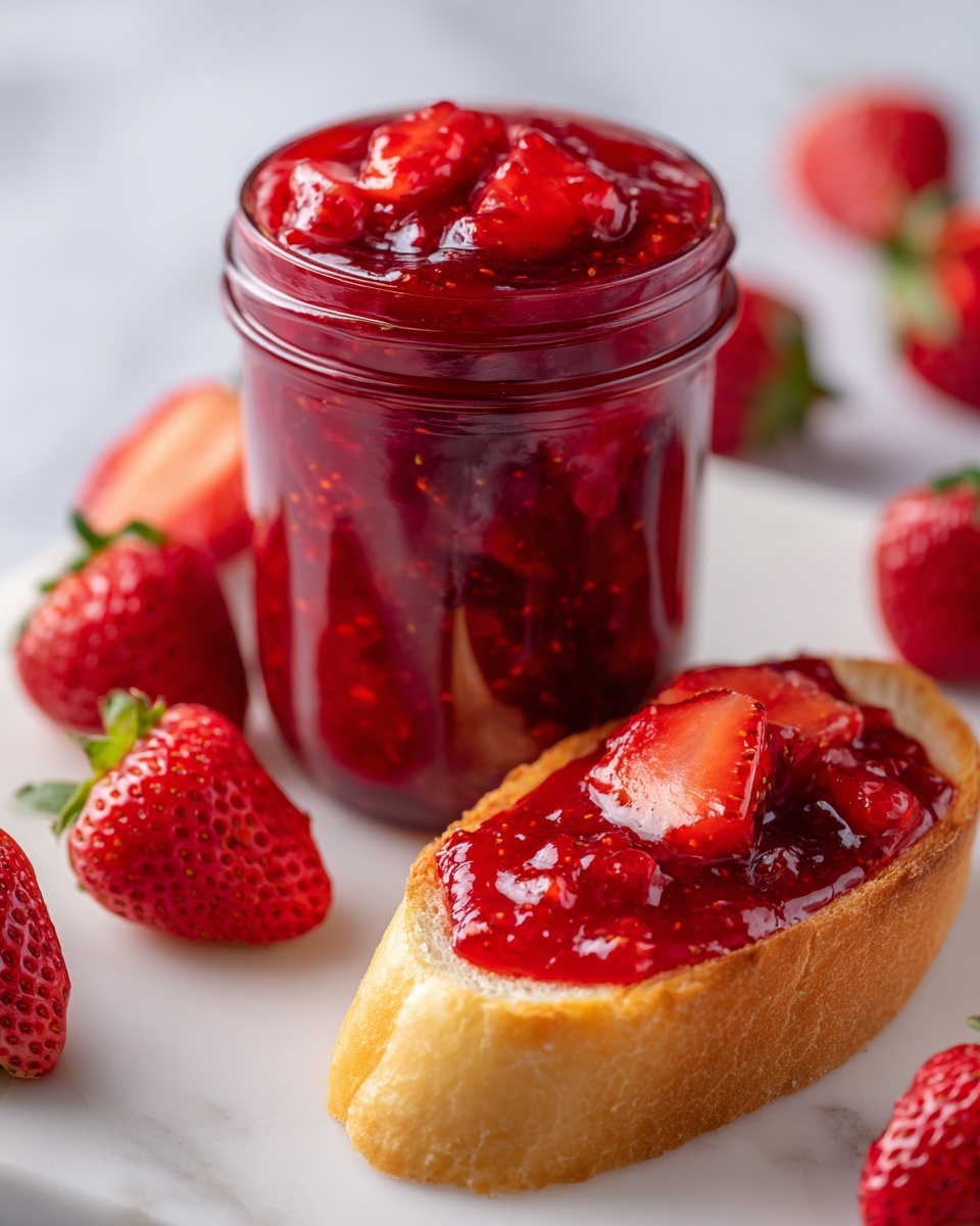 Easy Strawberry Compote Recipe That Will Sweeten Every Bite Recipe - Recipe Image