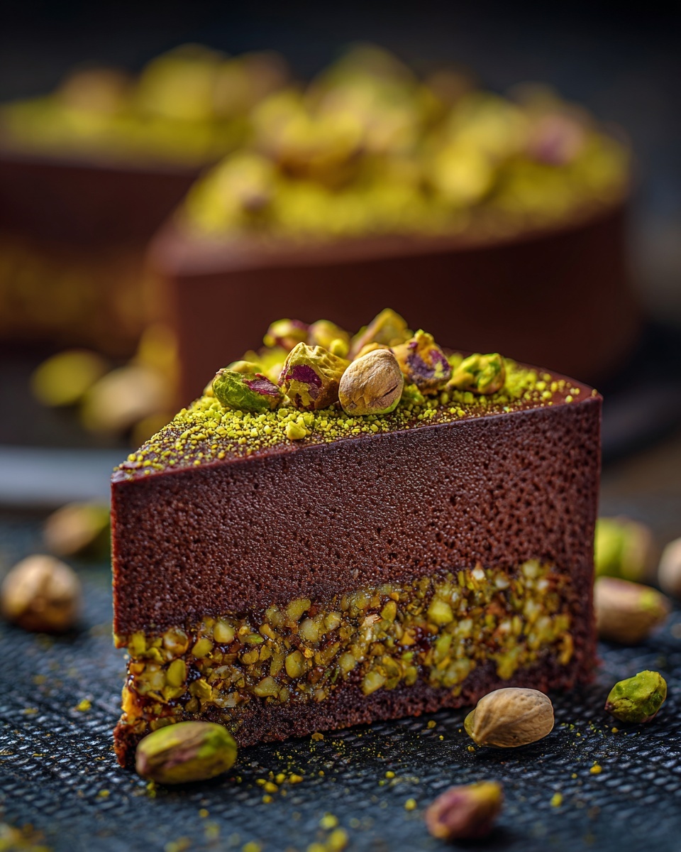 Knafeh Pistachio Chocolate Bar Recipe - Recipe Image