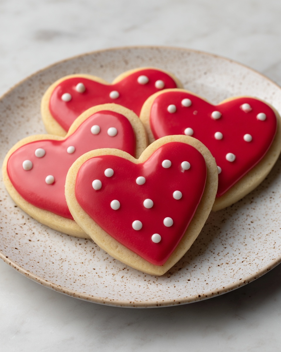 Slice and Bake Heart Cookies Recipe - Recipe Image
