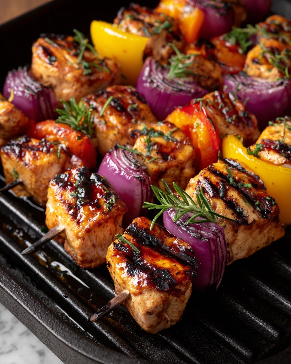 Hawaiian Chicken Skewers Recipe - Recipe Image