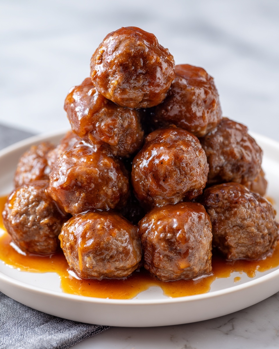 Instant Pot Cranberry Meatballs Recipe - Recipe Image