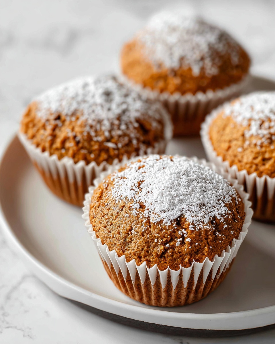 Pumpkin Oat Flour Muffins Recipe - Recipe Image