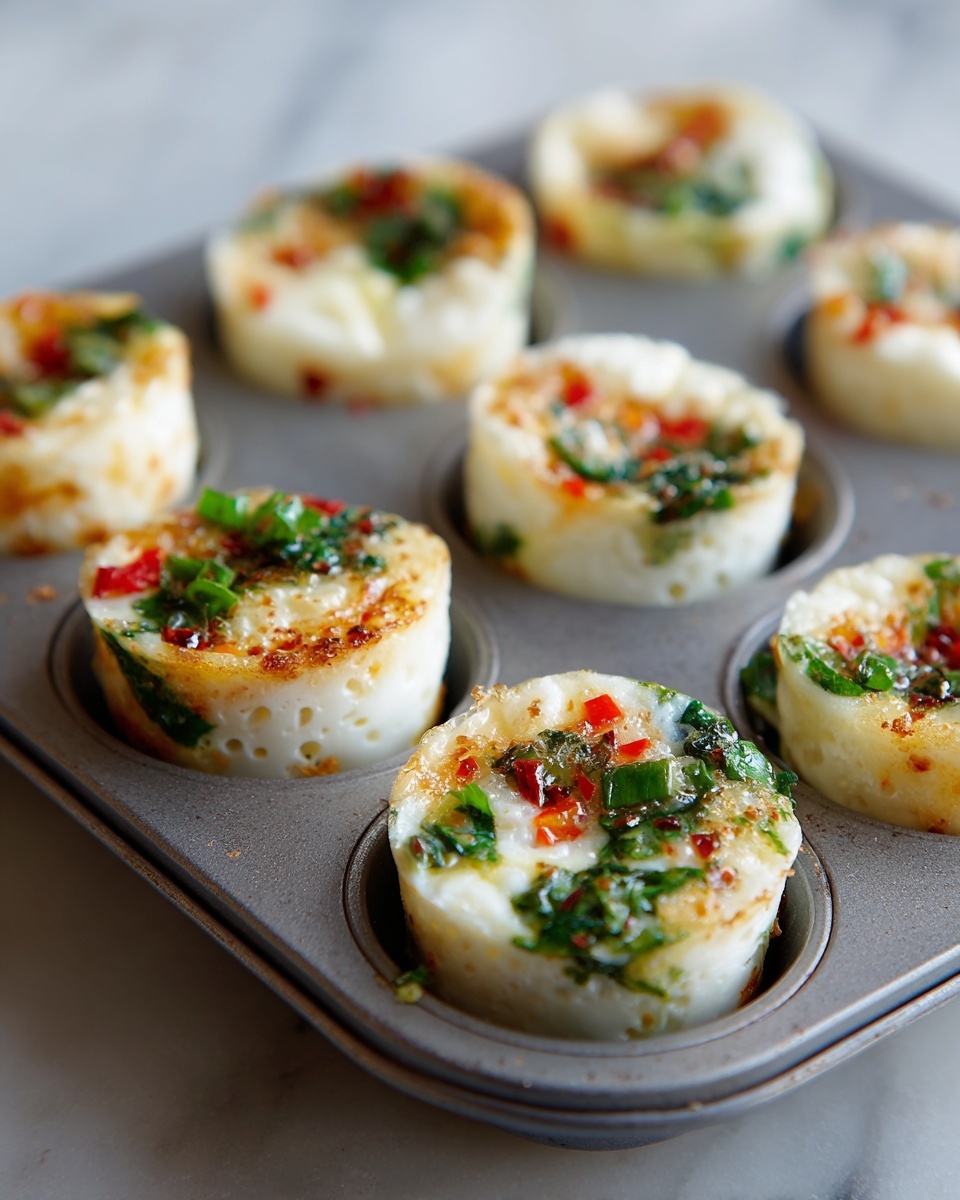 High Protein Egg White Bites Recipe - Recipe Image