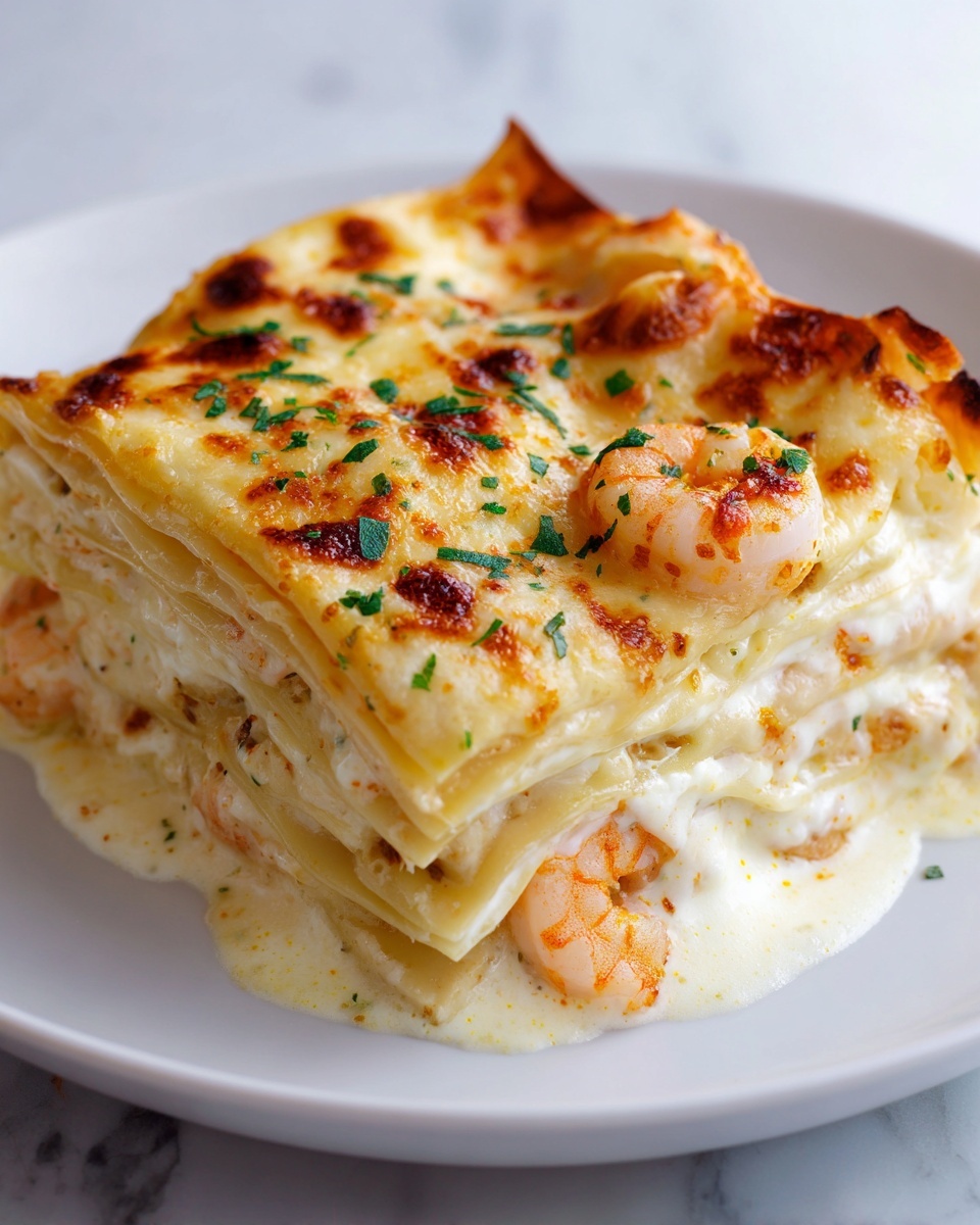 Seafood Lasagna Recipe: An Amazing Ultimate Dish for Seafood Lovers Recipe - Recipe Image