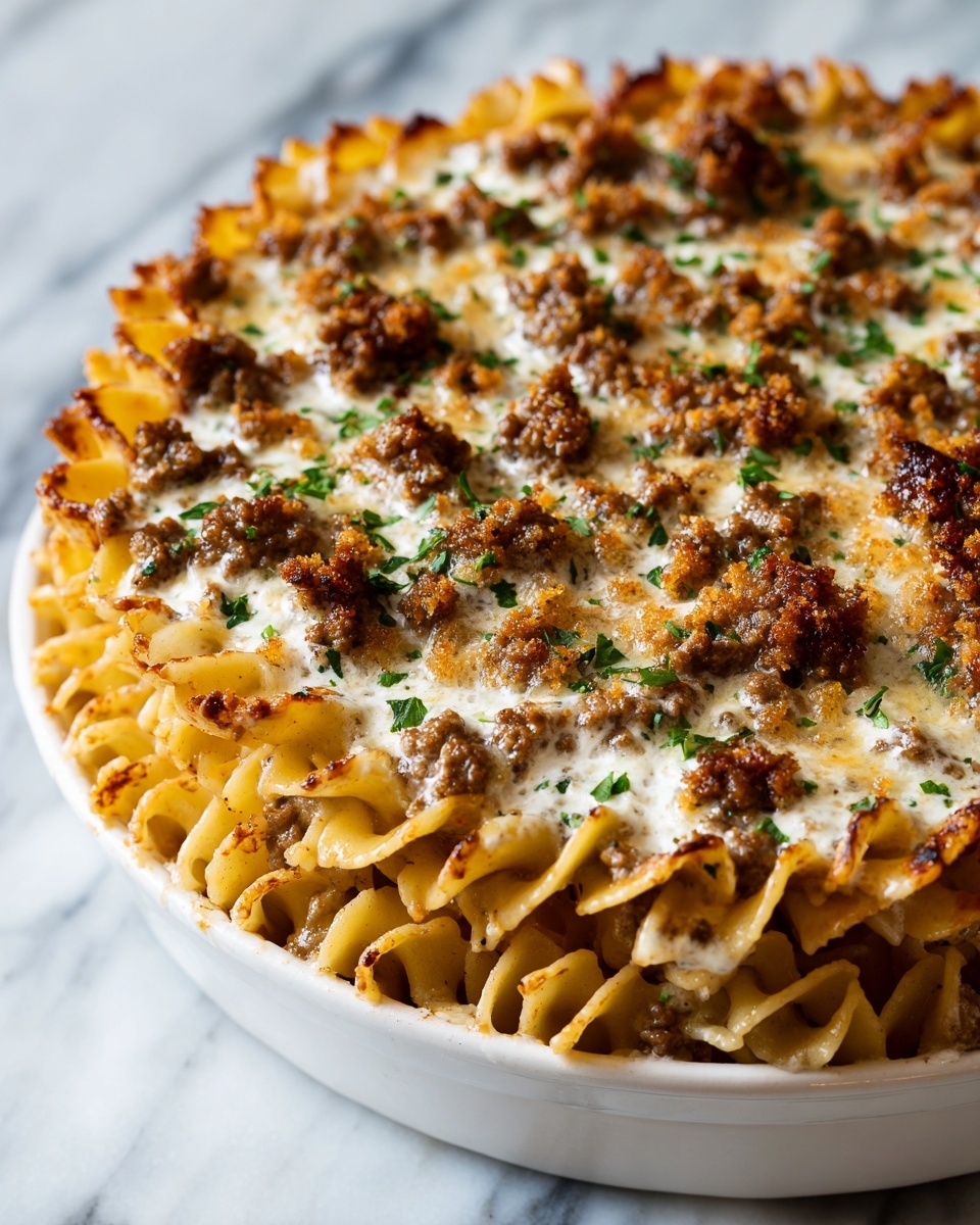 Sour Cream Noodle Bake Recipe - Recipe Image