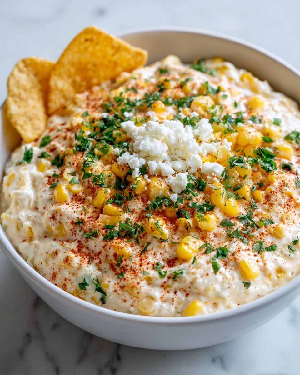 Street Corn Dip Recipe - Recipe Image