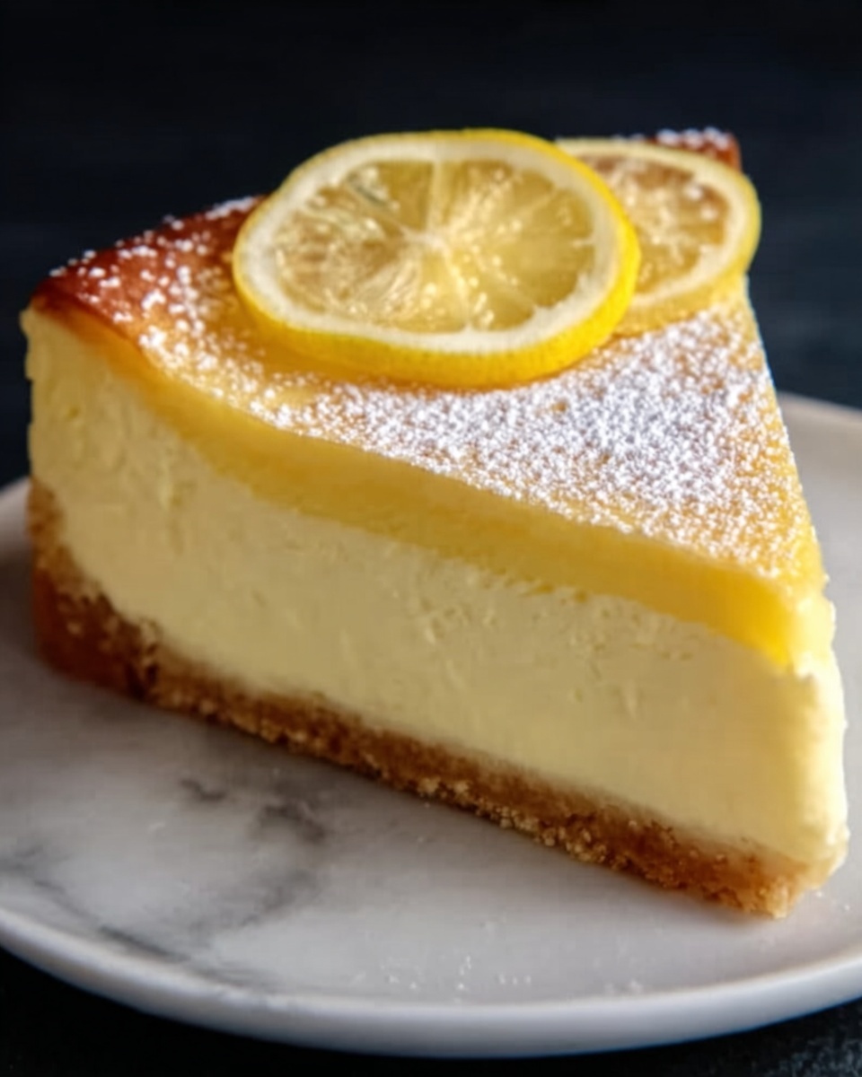 Lemon Custard Cake Recipe - Recipe Image