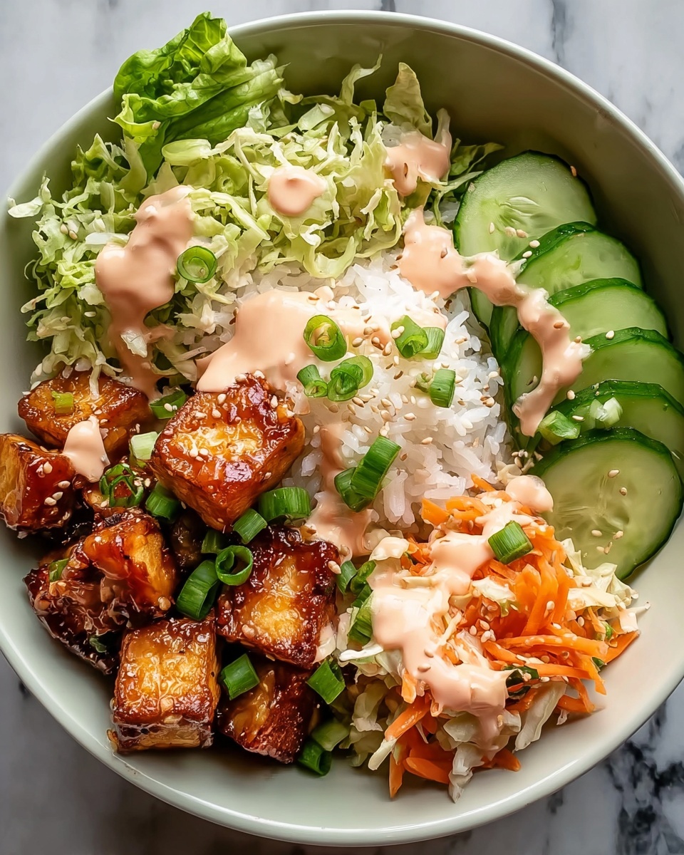 Bang Bang Chicken Bowl: A Flavorful Dinner Delight Recipe - Recipe Image