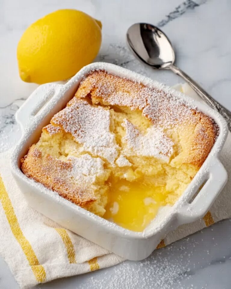 Magic Lemon Cobbler Recipe