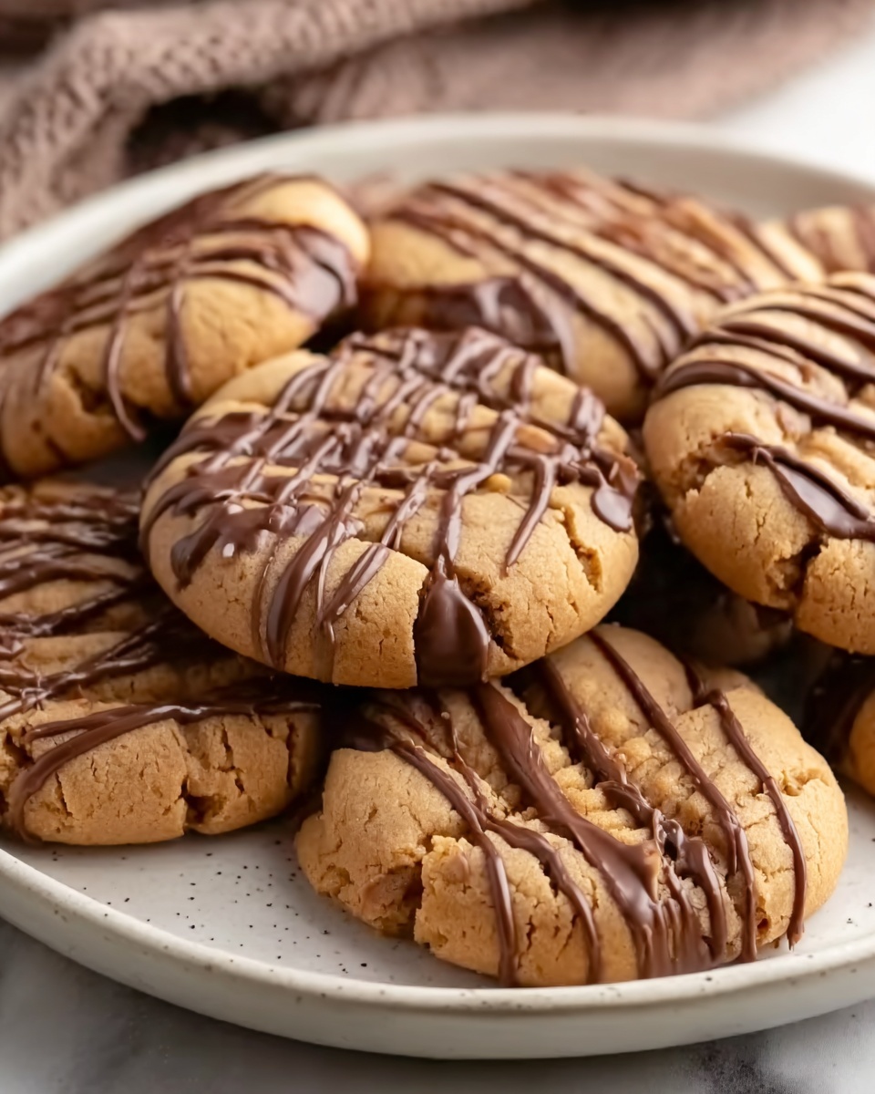 Snickers-Stuffed Peanut Butter Cookies Recipe - Recipe Image