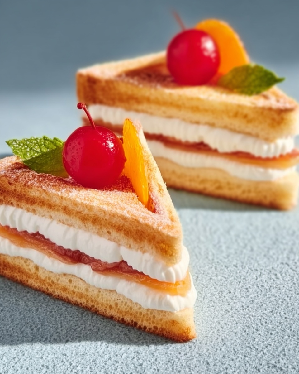 Japanese Crème Filled Sandwiches Recipe - Recipe Image