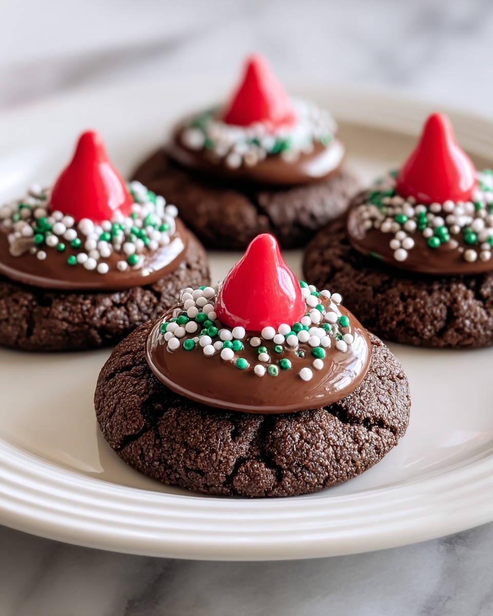 Chocolate Kiss Cookies Recipe - Recipe Image