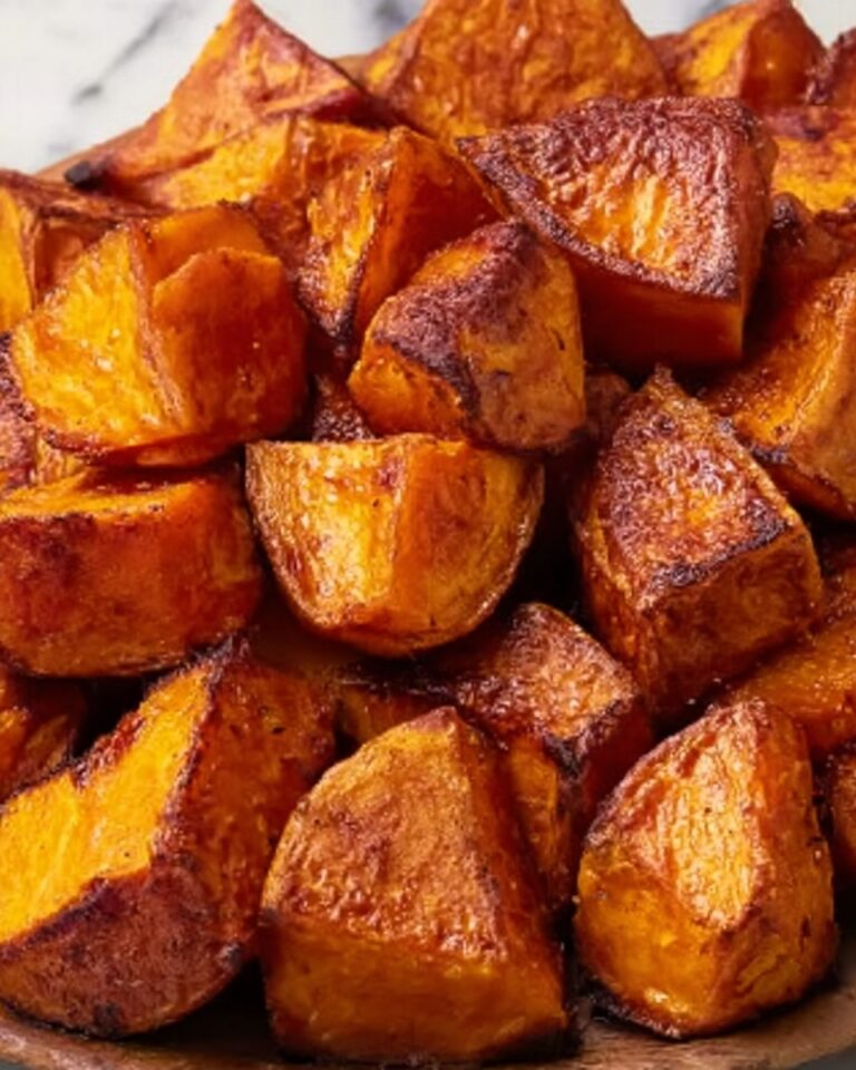 Honey Roasted Sweet Potatoes Recipe