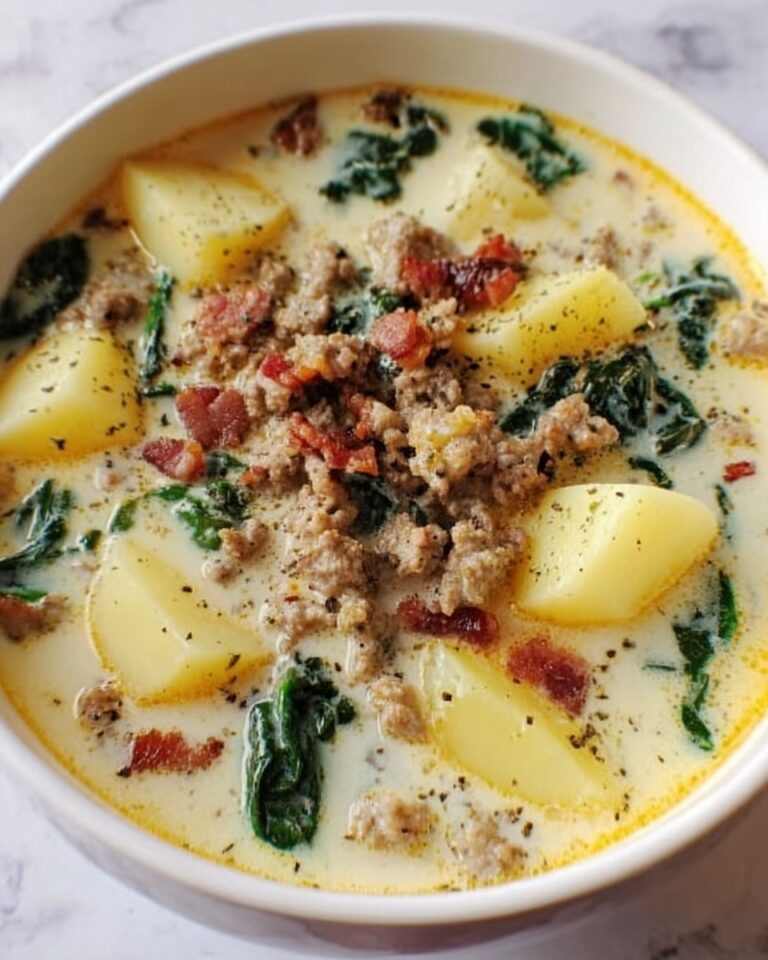 Creamy Zuppa Toscana with Sausage, Kale, and Potatoes Recipe