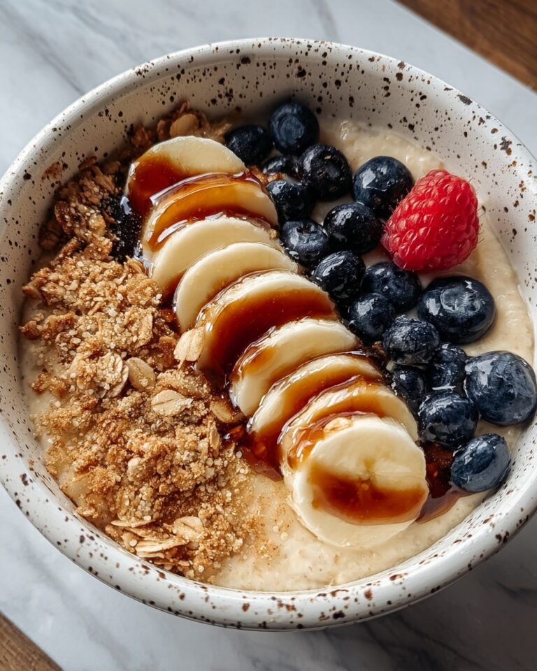 Caramelized Banana Split Overnight Oats Recipe