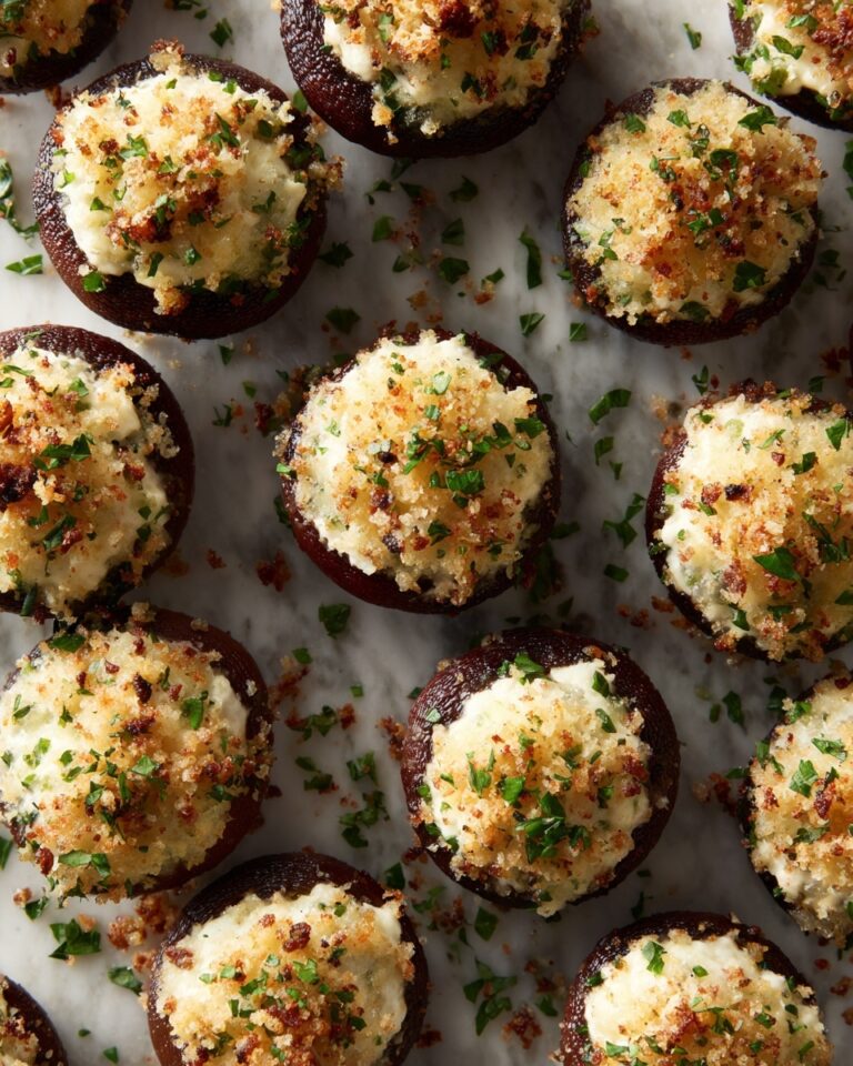 Crab-Stuffed Mushrooms Recipe