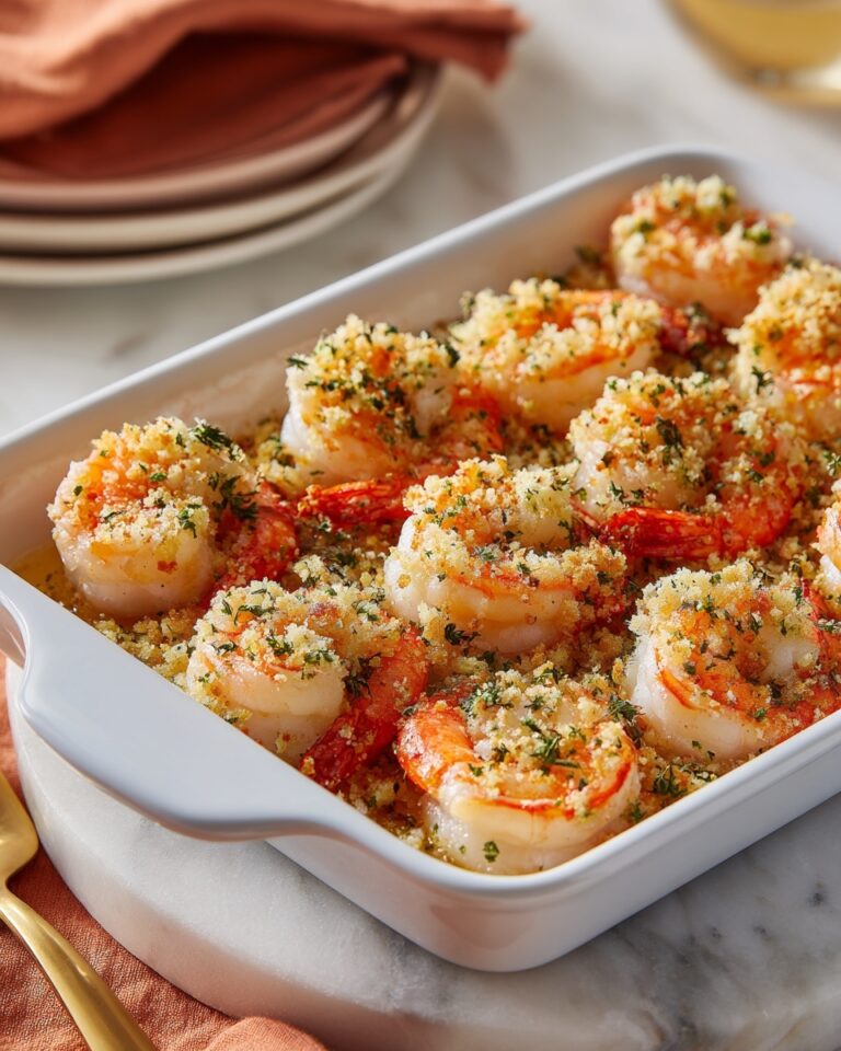 Garlic Parmesan Roasted Shrimp Recipe