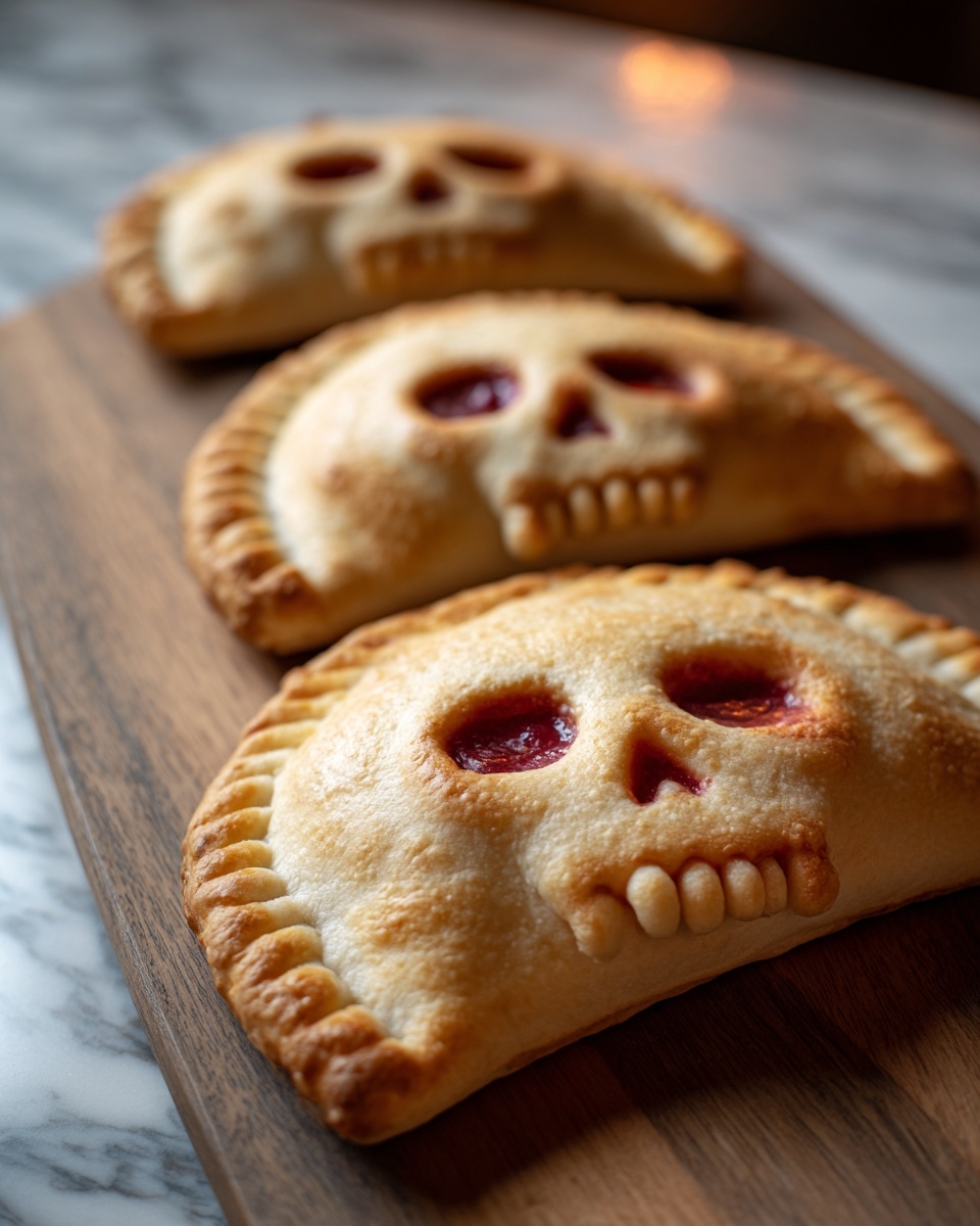 Cheesy Halloween Pizza Skulls Recipe - Recipe Image