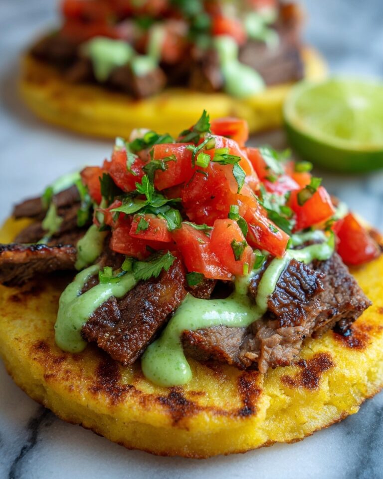 Mexican Tostadas de Carne Asada Recipe