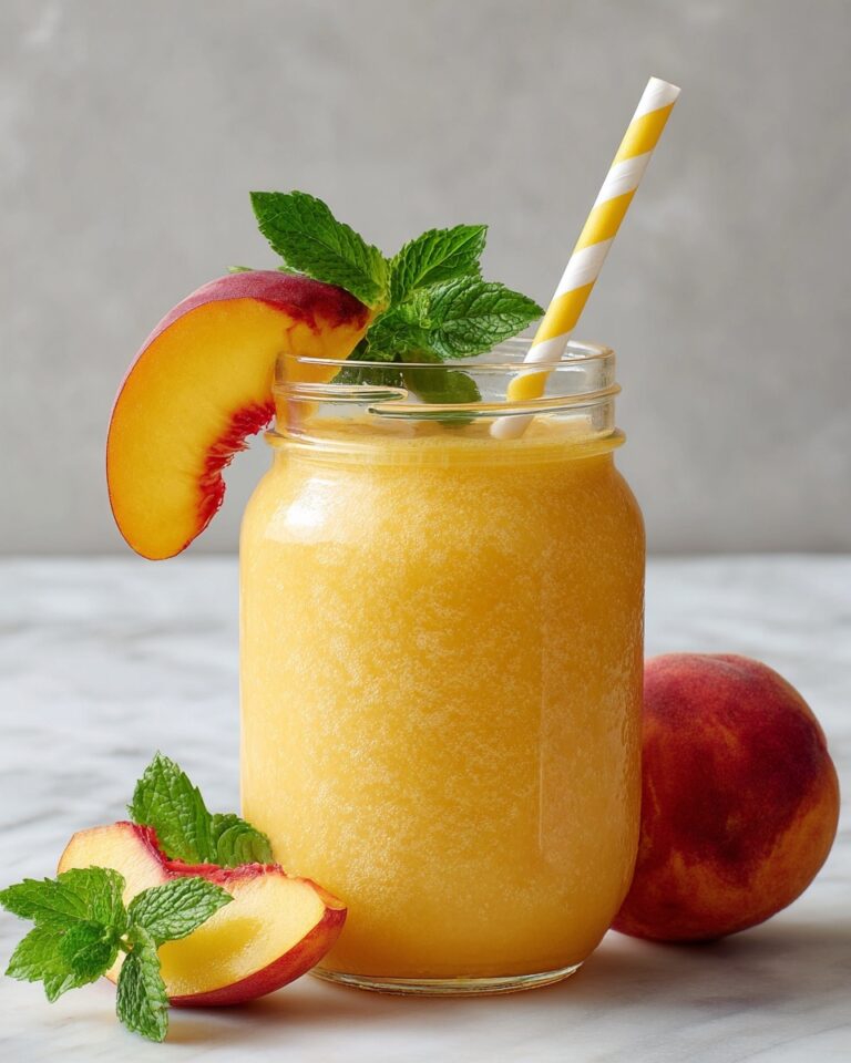 Peach Lemonade Slush Recipe