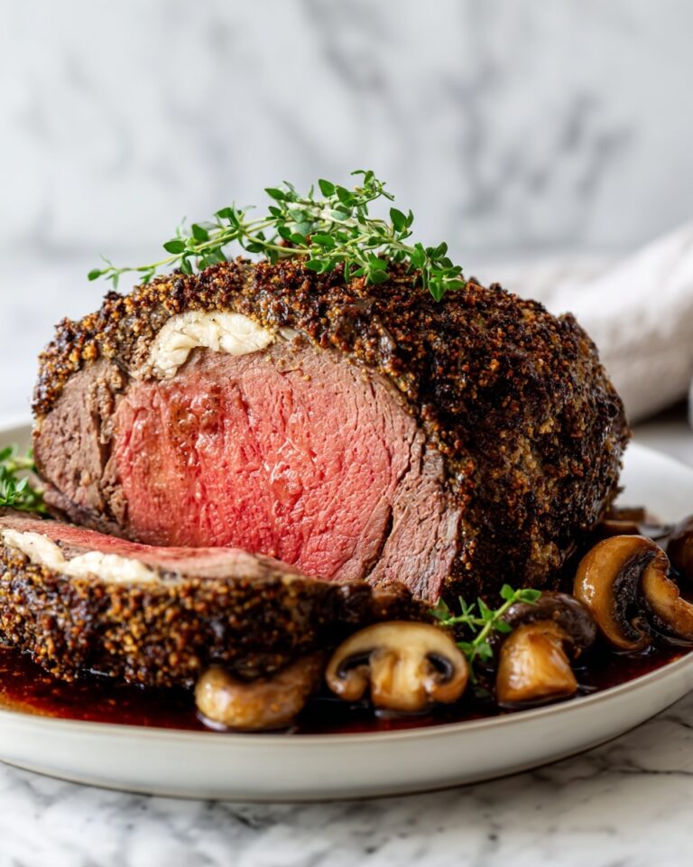 Herb-Crusted Roasted Lamb Recipe