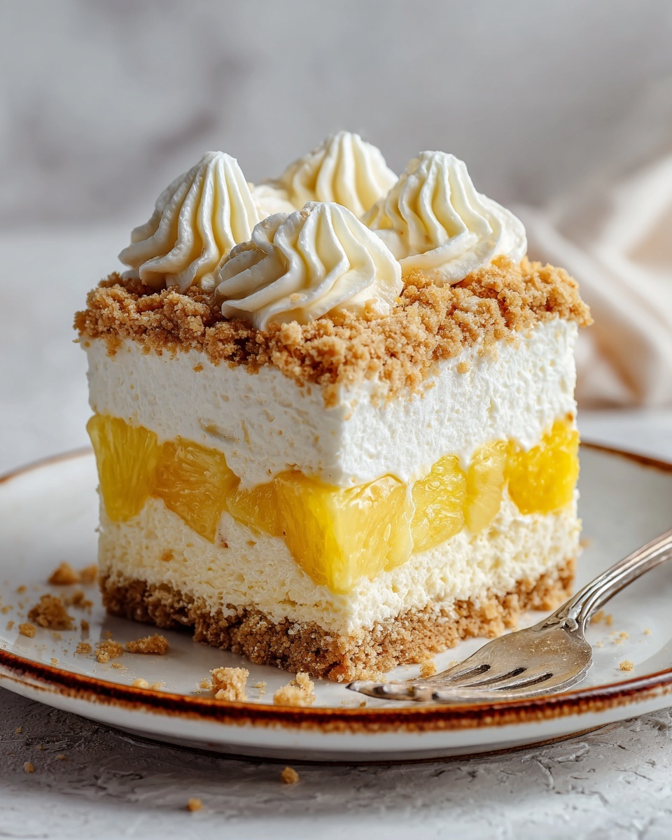 Easy Pineapple Dream Dessert Recipe - Recipe Image