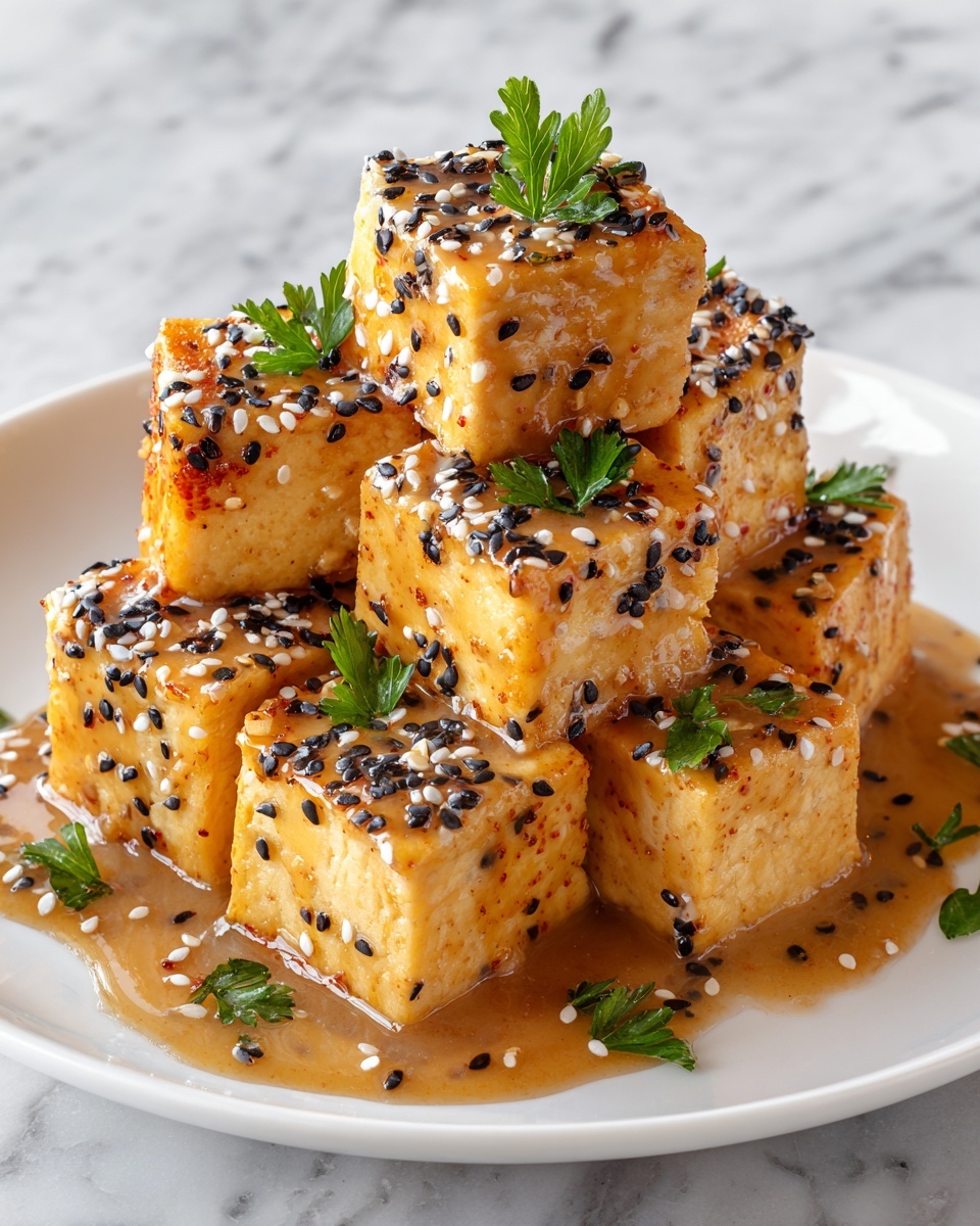 Baked Lemon Pepper Tofu Recipe - Recipe Image