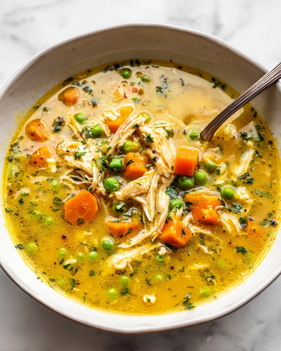 Anti-Inflammatory Turmeric Chicken Soup Recipe - Recipe Image