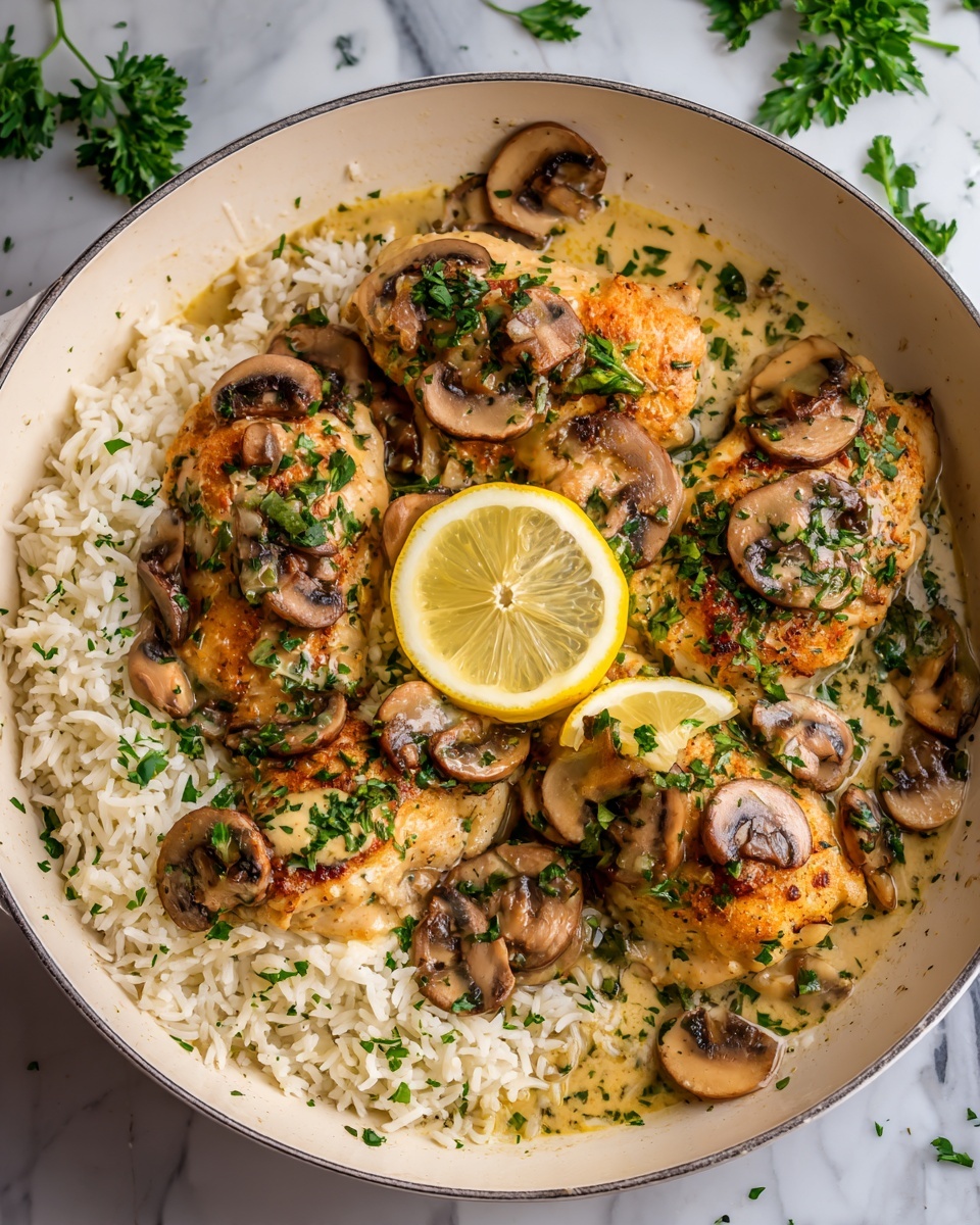 Lemon Chicken Scallopini with Capers and Parsley Recipe - Recipe Image