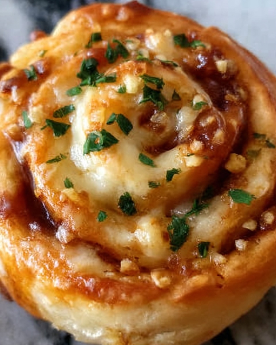 Cheesy BBQ Chicken Pizza Rolls Recipe - Recipe Image